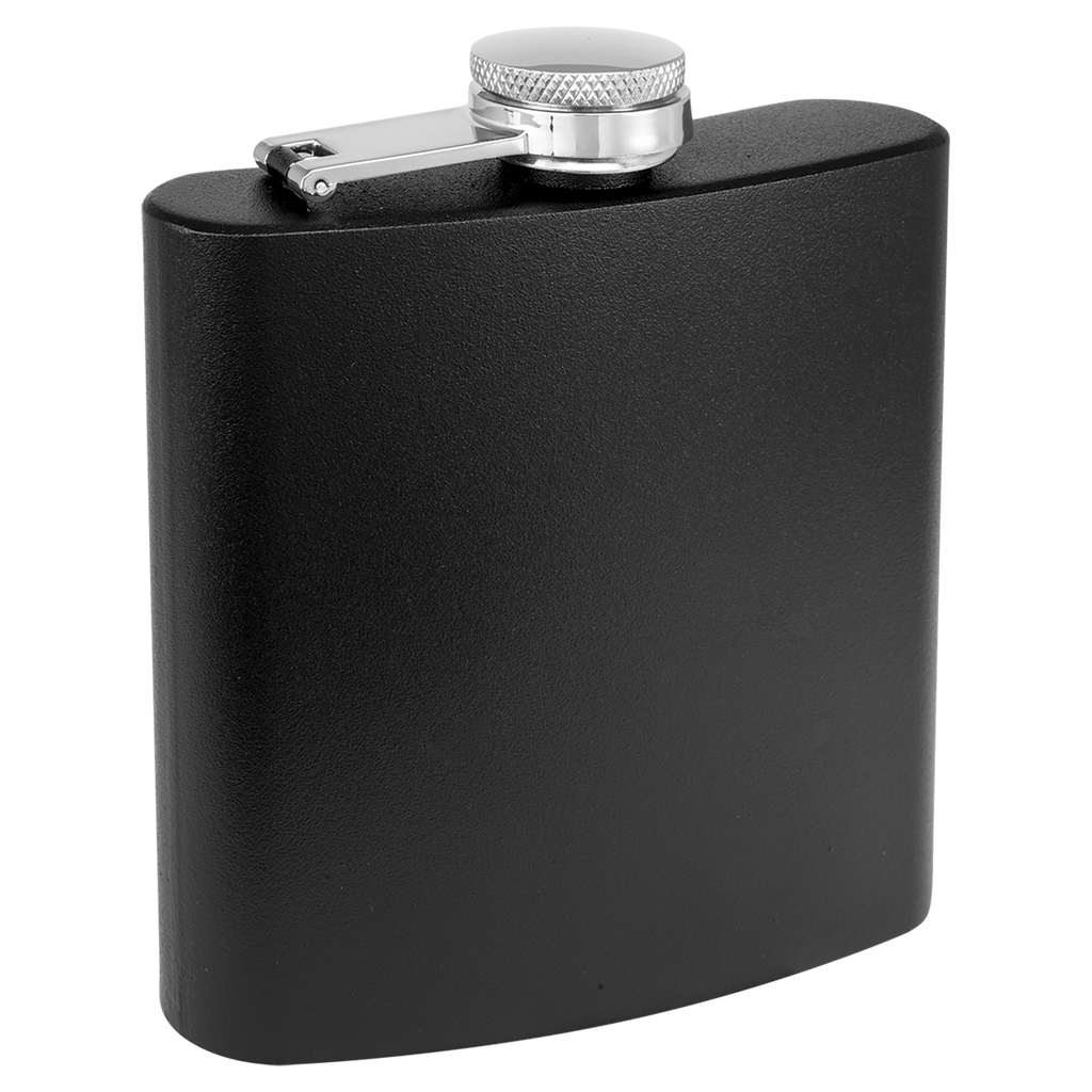 Matte Black Stainless Steel Flask