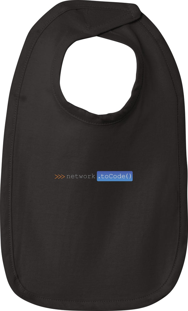 NTC Black Infant Infant Premium Jersey Bib