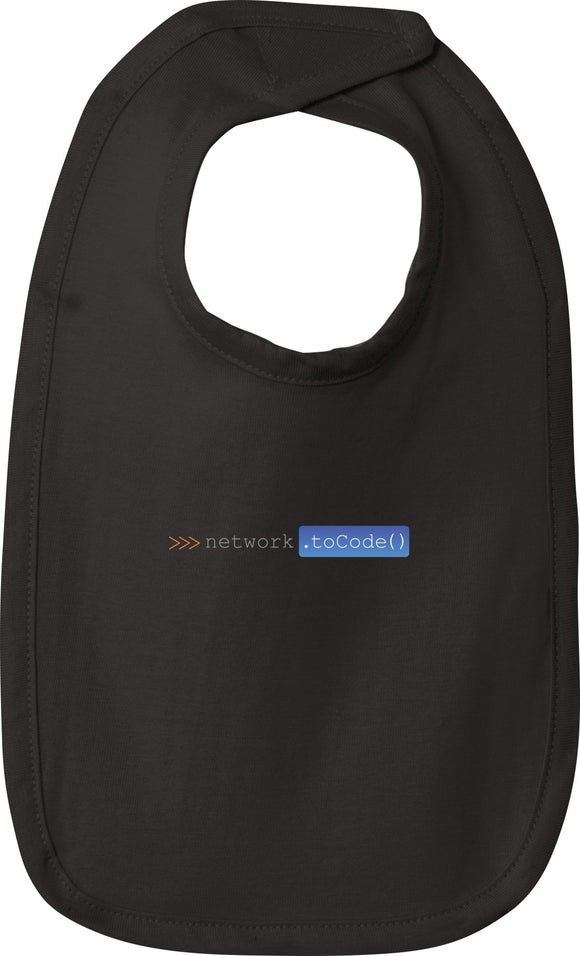 NTC Black Infant Infant Premium Jersey Bib