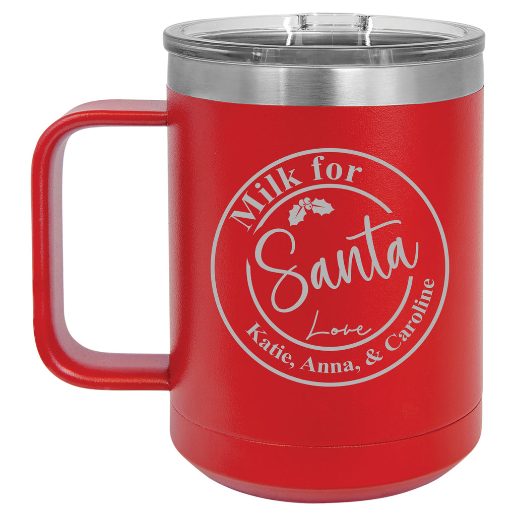 Santa Mug - 15oz Campfire Mug