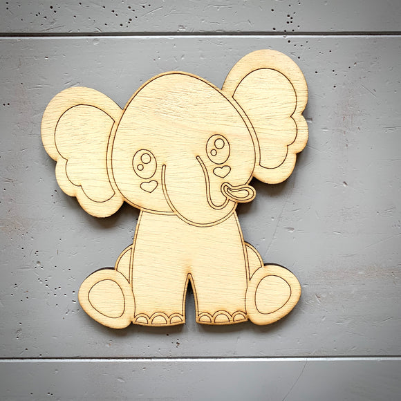 Elephant (Large) - DIY craft project