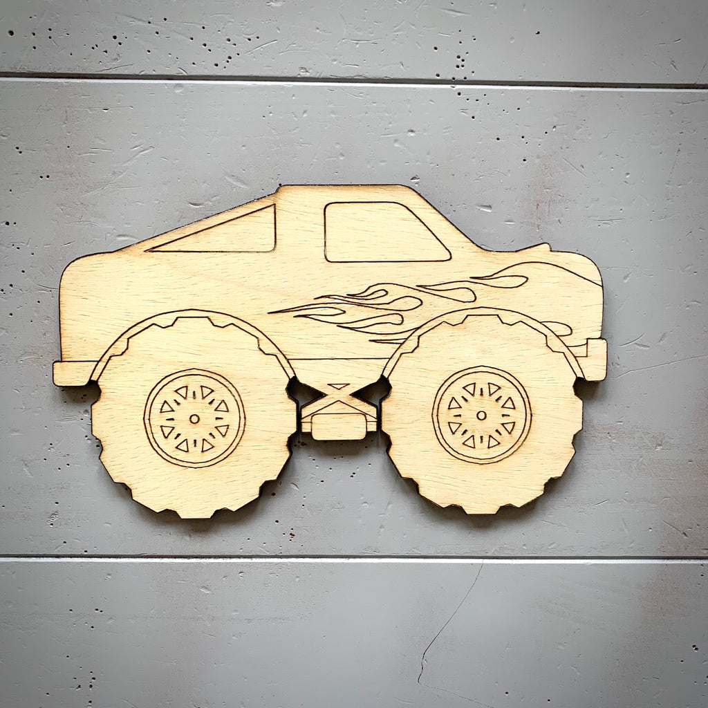 Monster Truck - DIY craft project