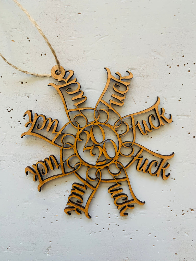 Custom - Ornament - F*** Flake